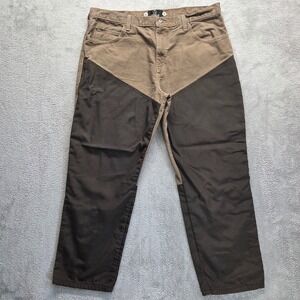 Redhead Hunting Pants Mens 40X32 Brown Straight Field Brush Field Canvas Hunting